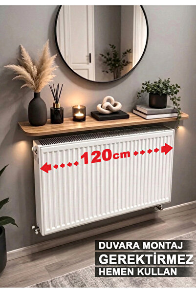 Empressco Çam Renkli Petek Üstü Uçan Raf 16x120 cm, Şık ve Hafif Tasarım
