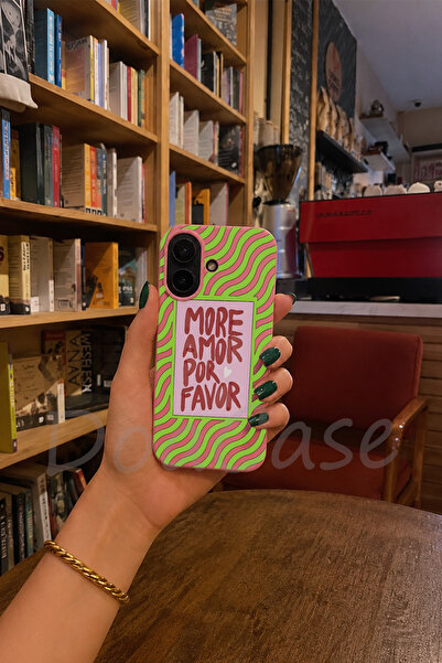 DoaCase iPhone 17 Uyumlu Pembe Renkli Lansman Telefon Kılıfı