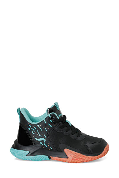 Kinetix Setra F Black Boys' Basketball Shoes