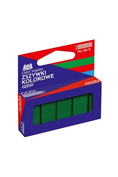 MC Micostore Capse Grand Yanda 110-1662, 24/6, verde, set 1000 buc