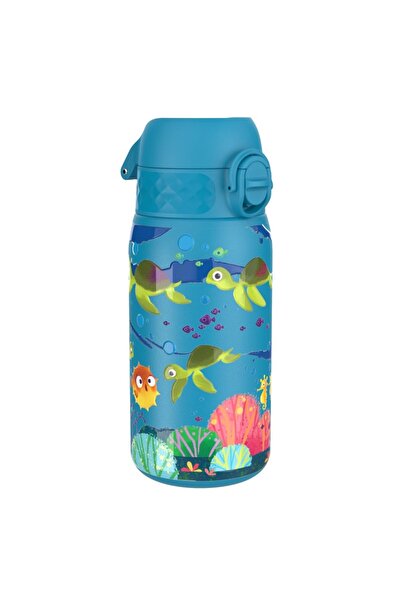 Ion8 Μεταλλικό Μπουκάλι 400ml Χελώνες