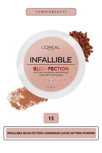 L'Oreal Paris L'Oréal Paris Blur Fiction Loose Powder - 15 Brightening Deep Pink