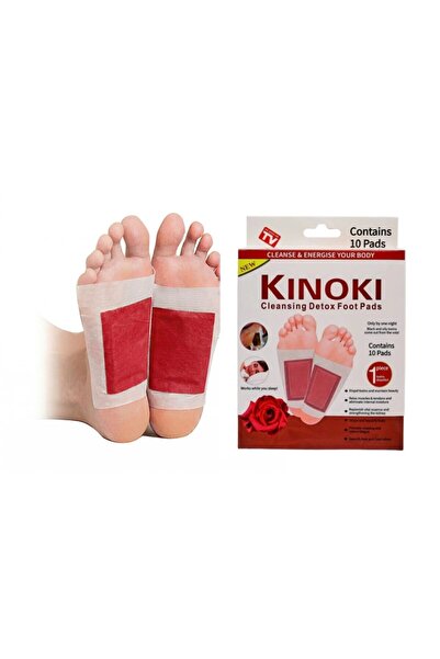 Kinoki Plasturi detox pentru picioare cu parfum de trandafir, Kinoki, Ingredi...