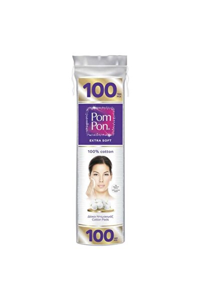 OEM Pom Pon | Extra Soft Στρογγυλοί Δίσκοι Ντεμακιγιάζ | 100τεμ