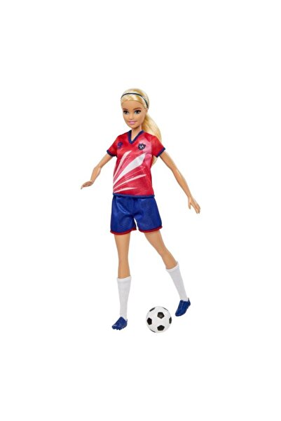 mattel Papusa, Mattel, Barbie, Plastic, Fortbalista, 3+, Multicolor