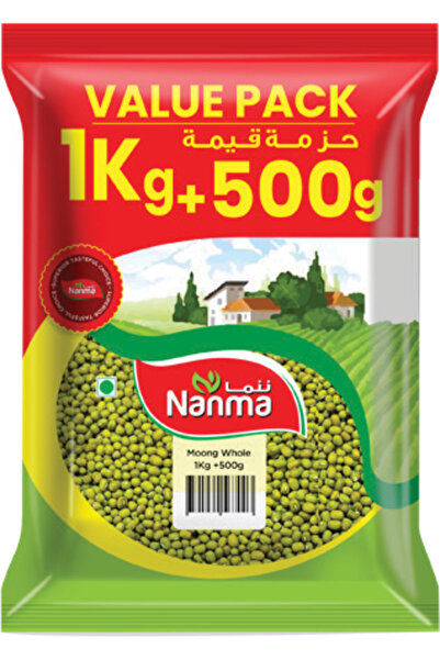 Nanma Moong Whole 1kg + 500g