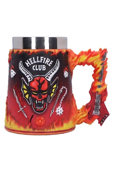Nemesis Now Ltd Nemesis Now Stranger Things Tankard Hellfire Club (16 cm)