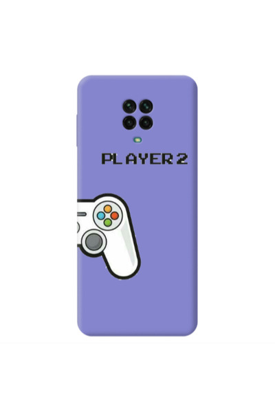 Other Xiaomi Redmi Note 9 Pro Player 2 Purple Colored Silicone TPU Θήκη