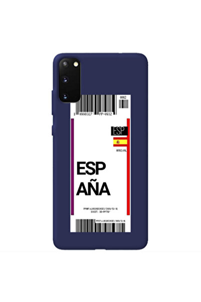 Other Samsung S20 Espana Arrival Dark blue Colored Silicone TPU Θήκη
