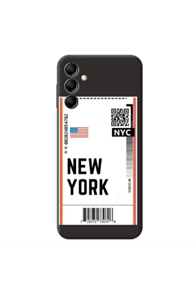 Other Samsung A24 New York NYC Black Colored Silicone TPU Θήκη