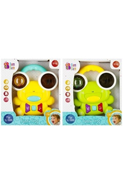 OEM Figurina muzicala interactiva BAM BAM, broasca, multicolor, 0x17x20cm
