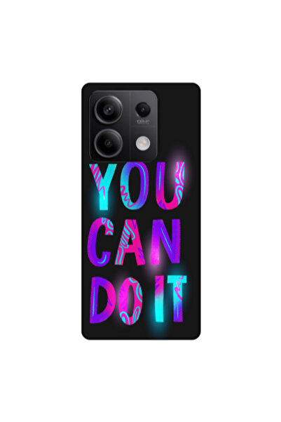 Other Xiaomi Redmi Note 13Pro 5G You Can Doit Black Colored Silicone TPU Θήκη