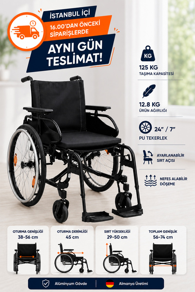 TAGESAN DIETZ AS[01] Aktif Tekerlekli Sandalye