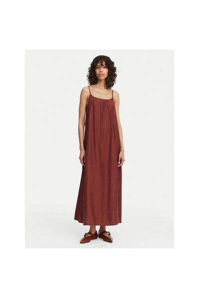 Vero Moda Γυναικείο Καλοκαιρινό Φόρεμα 10340738 Καφέ