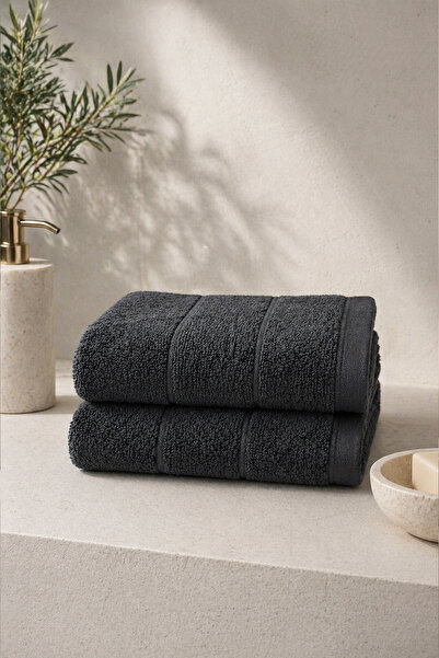 CASA LUSSO 50% pamuk 50% bambus 620 GSM 30x50 cm Premium set od 2 peškira za ...
