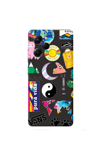 Other Xiaomi Poco X5 Pro Vans Black Colored Silicone TPU Θήκη