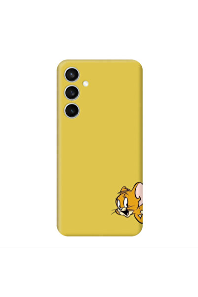 Other Samsung S24 Plus Jerry 2 Yellow Colored Silicone TPU Θήκη