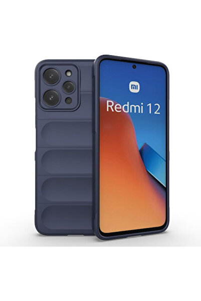 OEM Αντιχαρακτική Πίσω Θήκη Σιλικόνης Μπλε (Redmi 12 4G / Redmi 12 5G) Κωδικό...
