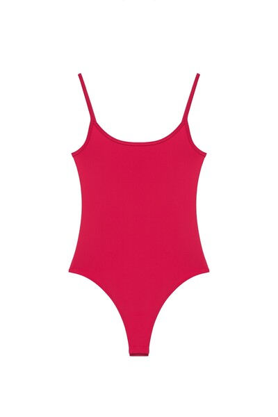 Pull & Bear İnce askılı poliamid body