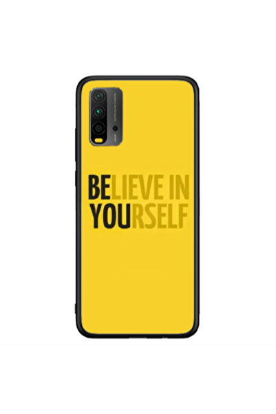 Other Xiaomi Redmi 9T Belive in Yourself Black Glossy Θήκη