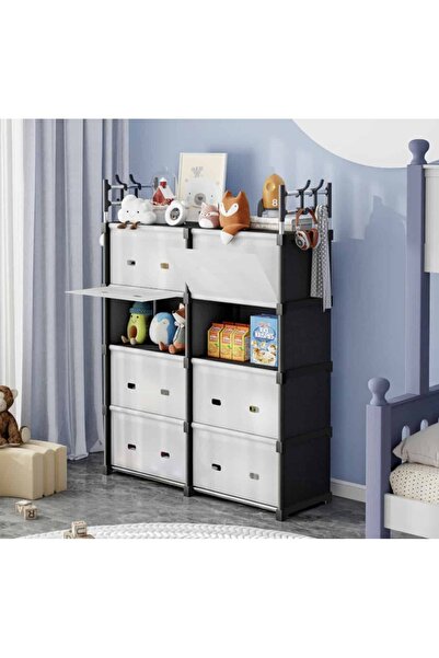 OEM Dulap organizator modular cu 8 compartimente, pentru haine, încălțăminte,...