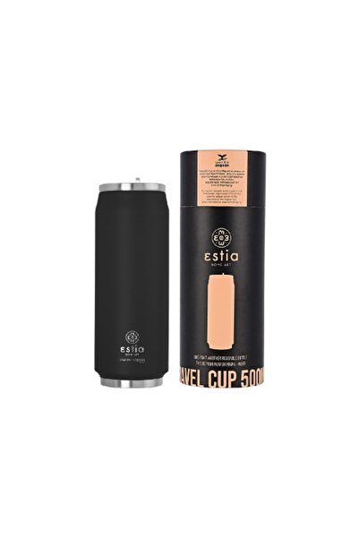 estia | Ποτήρι Θερμός Save The Aegean Midnight Black | 500ml