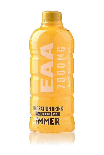 İMMER DRİNKS Mango Aromalı EAA'lı Aminoasit İçeren Oksijen İlaveli Sporcu İçeceği 500 Ml