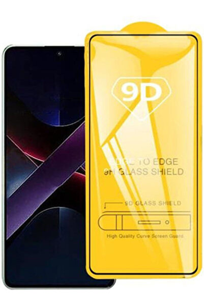 OEM Πλήρες Σκληρυμένο Γυαλί Μαύρο (Poco X7 Pro)