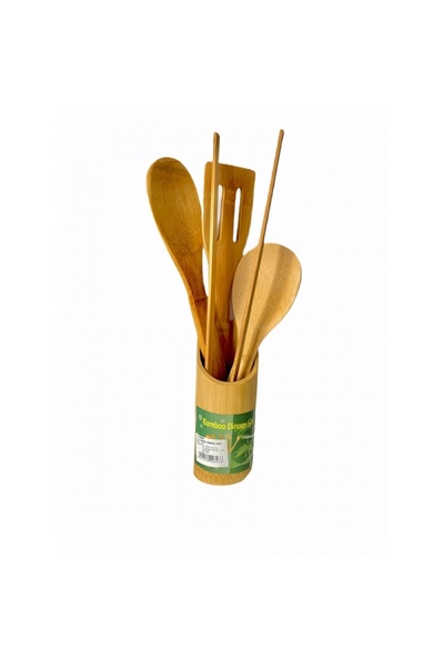 OEM 5-piece Bamboo cooking Top Bottom Set