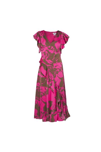 Dkny Rochie de vară pentru femei DD5E1N32 Roz