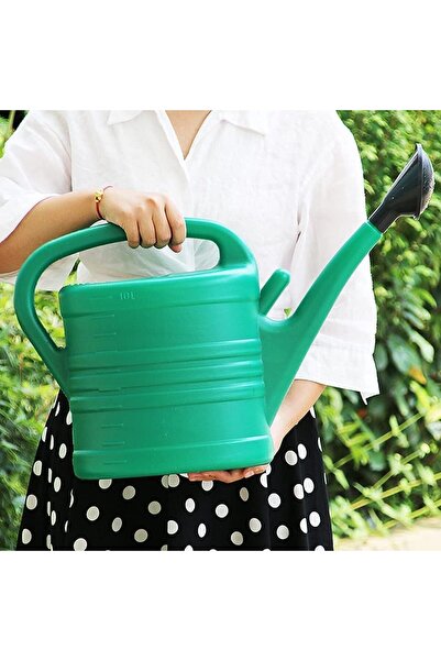festive Watering Can 10 Liter, Large Capacity Can, Detachable Nozzle Equipmen...