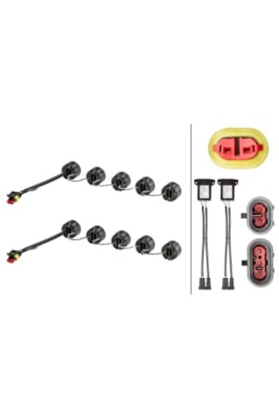 Hella Set Luminos de Zi 12/24v Led (functii Aditionale: Lampi de Pozitie Lumi...