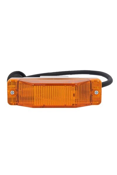 DT Spare Parts Lampa Semnalizare Fata (culoare Sticla: Portocaliu cu Soclu Be...