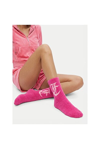 Juicy Couture Șosete lungi de damă JCAXS225719 Negru