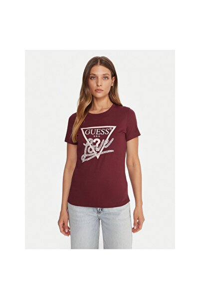 Guess Tricou de damă W5YI40I3Z14 Roșu