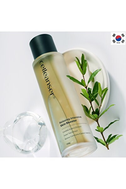 celleanser Booster bifazic tip toner, cu Centella Asiatica, Ceai Verde, Niaci...