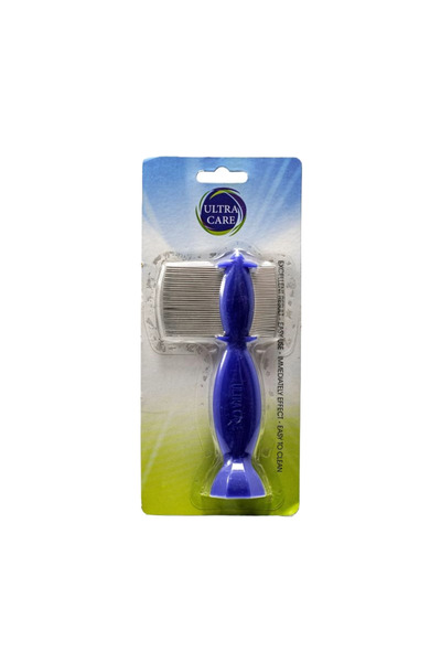 Ultra care Two-Face Metallic Anti-Lice Comb (1407)
