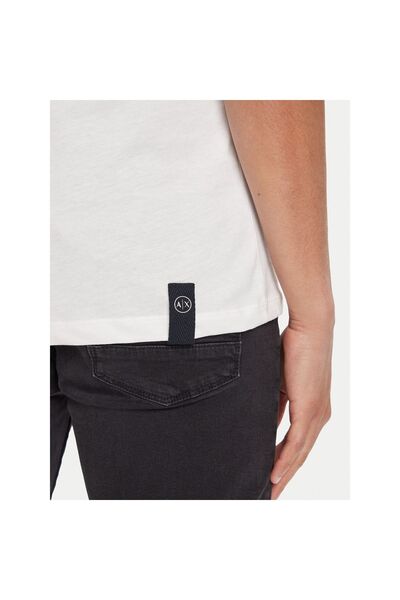Armani Exchange Tricou bărbătesc XM001853 AF10356 Alb