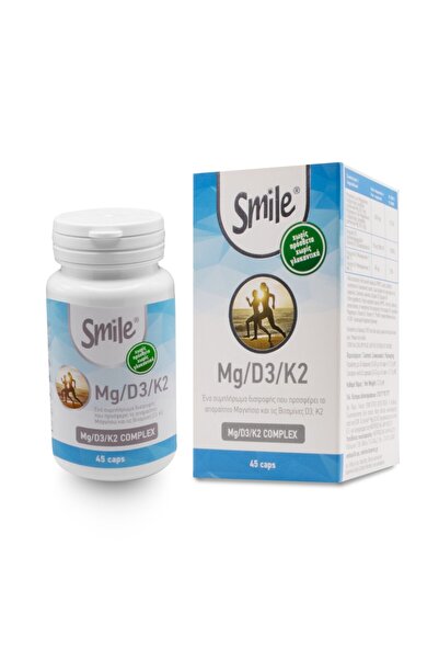 SMILE MG/D3/K2 Σύμπλεγμα Βιταμινών για Ενίσχυση του Ανοσοποιητικού Συστήματος...
