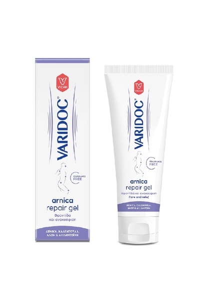 Vican Varidoc Arnica Επανορθωτικό Τζελ – Τζελ Άρνικα για Μώλωπες, Πρήξιμο & Π...