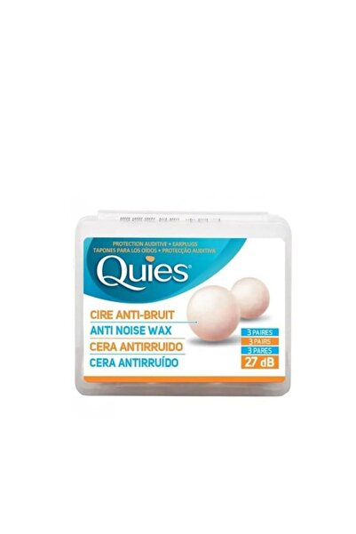 Quies Ωτοασπίδες κεριού 3 ζεύγη (iasis)
