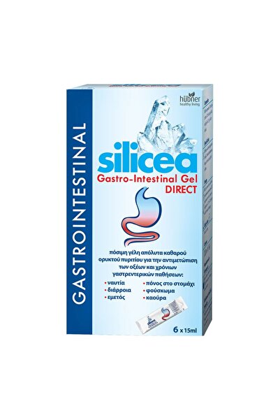 Hubner A. Vogel Silicea Πεπτικό Τζελ Direct 6 Φακελάκια