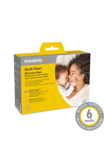 Medela Σακούλες Αποστείρωσης Μικροκυμάτων Γρήγορου Καθαρισμού (5 τεμάχια)