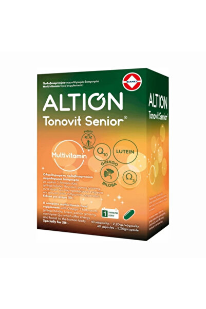 Altion Tonovit Senior Πολυβιταμίνη για Ενέργεια κατάλληλο για ενήλικες 50+ 30...