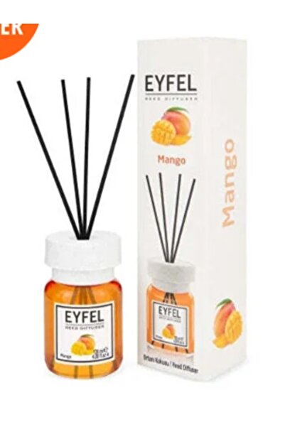 Eyfel Odorizant de cameră cu bețișoare, 120ml, Mango