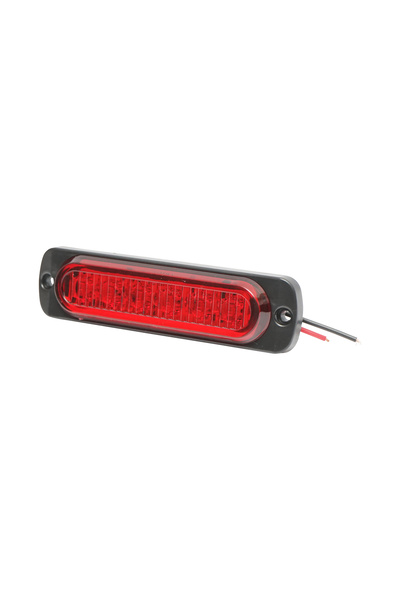 Breckner Germany Lampa laterala stroboscopica LED rosie FR1271R 12-24V 113x30...
