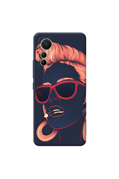 Other Xiaomi Mi 12 Lite Girl retro Transparent Silicone TPU Θήκη