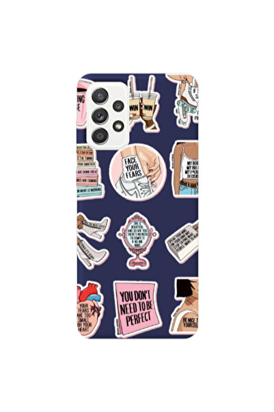 Other Samsung A52 Everything will be okay Dark blue Colored Silicone TPU Θήκη