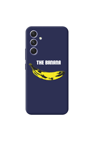 Other Samsung A54 The banana Dark blue Colored Silicone TPU Θήκη