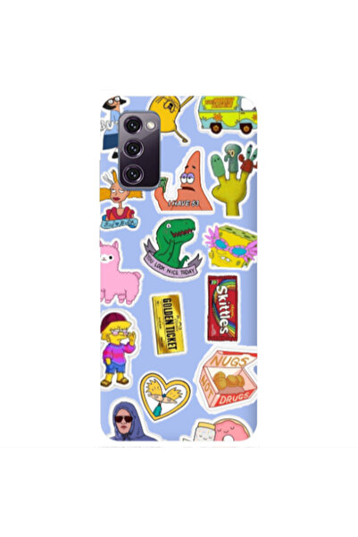 Other Samsung S20 FE best cartoons Light Purple Colored Silicone TPU Θήκη